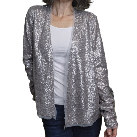 Tokyo Darling Sequin Cardigan - Picture 2 of 16